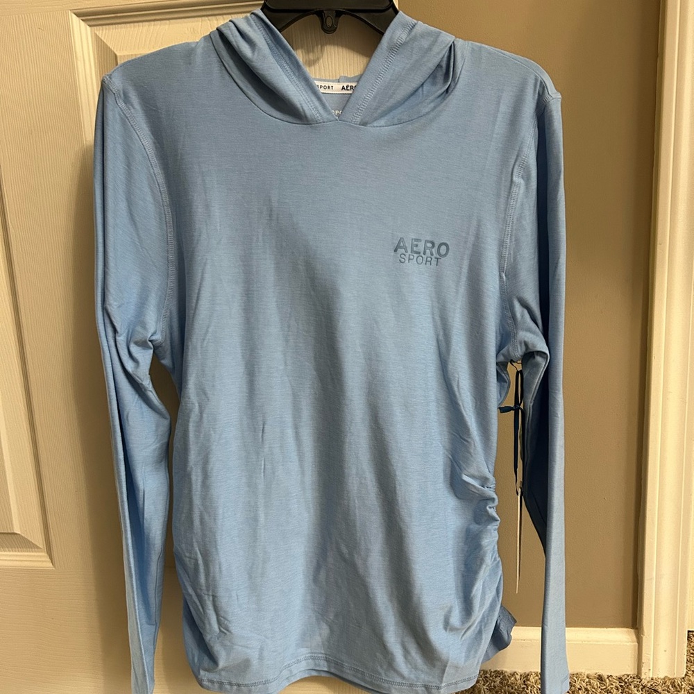 New with tags- Aeropostale Sport Sky Blue Top